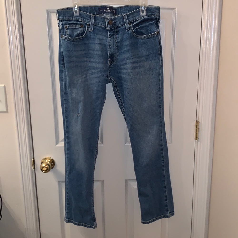 Men’s Hollister Jeans. 32L 30W.  Slim Straight.